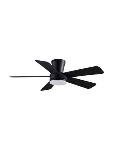 Ventilador LED Benda 5 Negro 28W 2800Lm CCT Dim