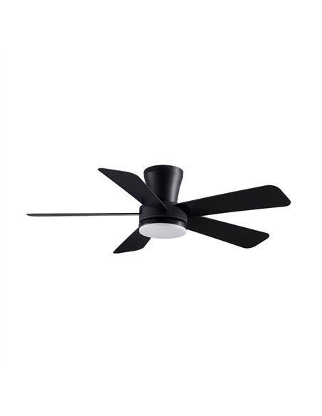 Ventilador LED Benda 5 Negro 28W 2800Lm CCT Dim