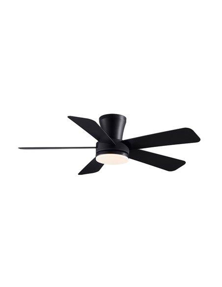 Ventilador LED Benda 5 Negro 28W 2800Lm CCT Dim