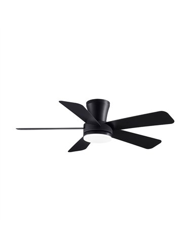 Ventilador LED Benda 5 Negro 28W 2800Lm CCT Dim