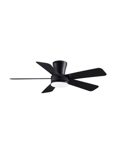 Ventilador LED Benda 5 Negro 28W 2800Lm CCT Dim