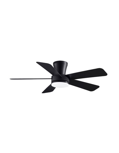 Ventilador LED Benda 5 Negro 28W 2800Lm CCT Dim