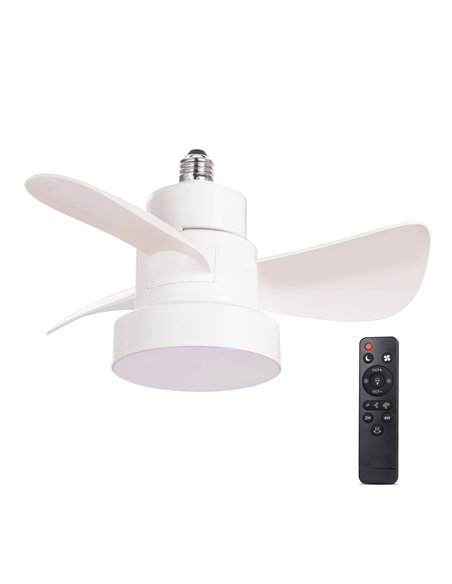Ventilador LED Bayad Blanco 15W 1400Lm CCT Dim