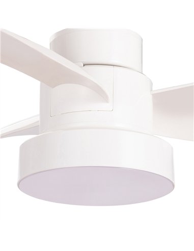 Ventilador LED Bayad Blanco 15W 1400Lm CCT Dim