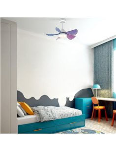 Ventilador de techo LED Baby 24+7W 3080Lm CCT 2