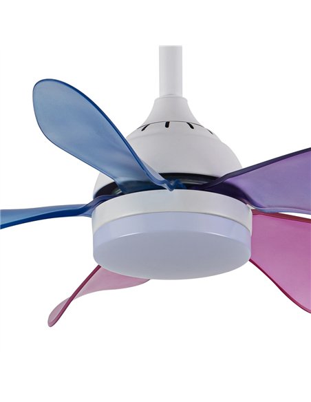 Ventilador de techo LED Baby 24+7W 3080Lm CCT