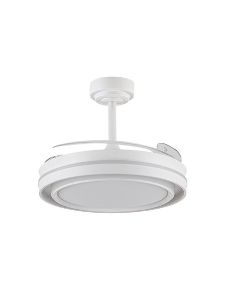 Ventilador LED aspas retráctiles Nasot 72W 7920Lm CCT