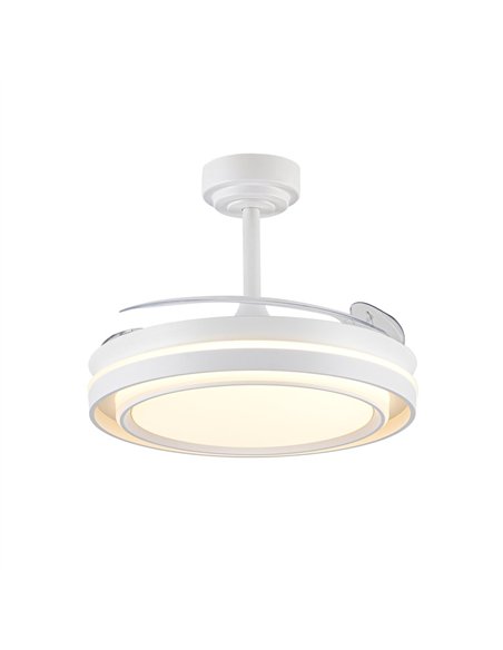 Ventilador LED aspas retráctiles Nasot 72W 7920Lm CCT