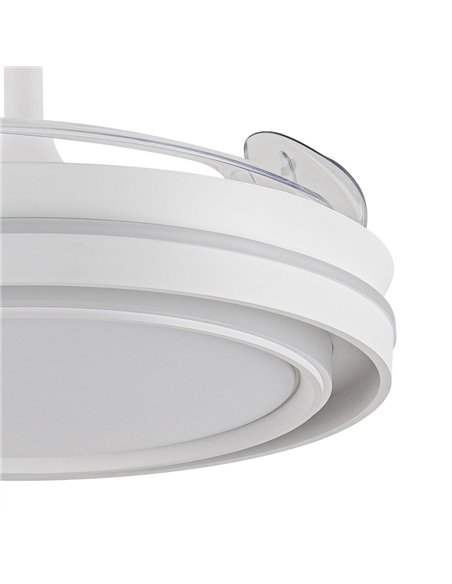 Ventilador LED aspas retráctiles Nasot 72W 7920Lm CCT