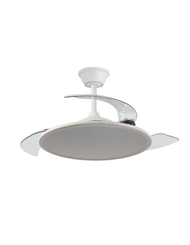 Ventilador LED aspas plegables Trident 72W 7920Lm CCT