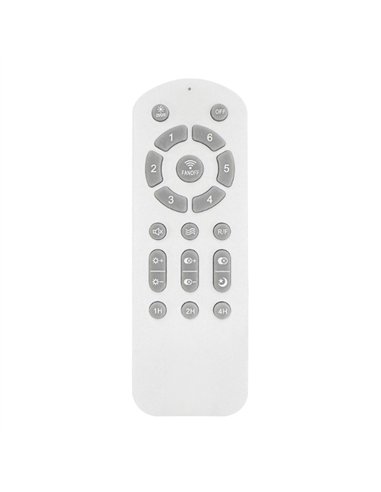 Ventilador LED aspas retráctiles Polaris Blanco 43W 4430Lm CCT Dim