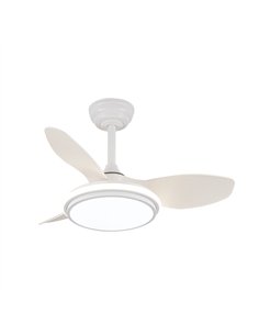 Ventilador de techo LED Stel TL Mini 35W 3440Lm CCT Dim