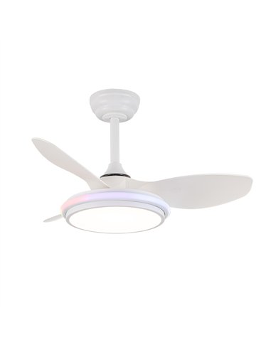 Ventilador de techo LED Stel TL Mini RGB 31W 2980Lm CCT Dim