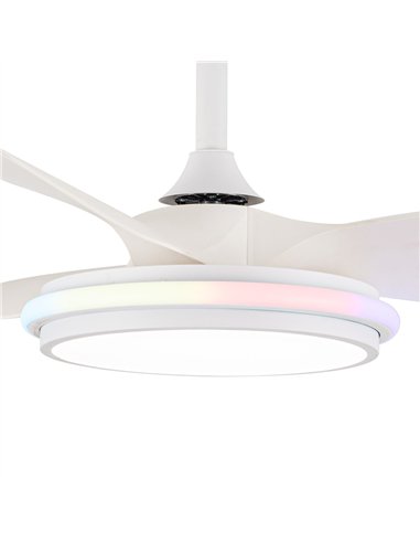 Ventilador de techo LED Stel TL Mini RGB 31W 2980Lm CCT Dim