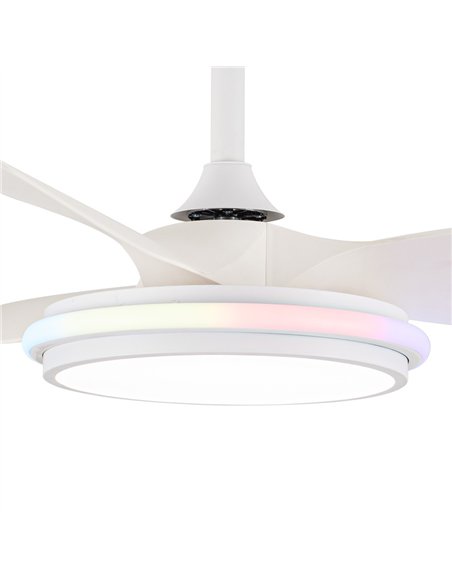 Ventilador de techo LED Stel TL Mini RGB 31W 2980Lm CCT Dim