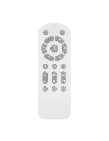 Ventilador LED aspas retráctiles Supereco Long Mini 39W 3822Lm CCT