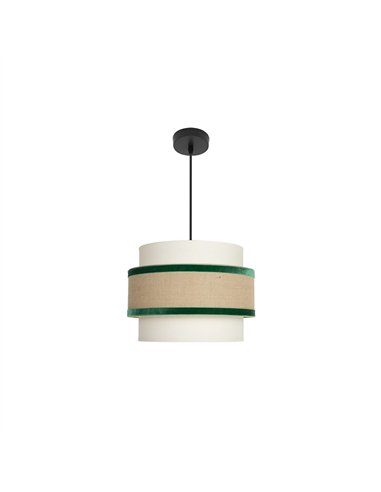 Colgante Cornalina 1x27 Beis/verde Regx30d