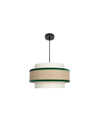 Colgante Cornalina 1x27 Beis/verde Regx40d