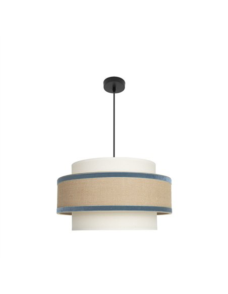 Colgante Cornalina 1x27 Beis/azul Regx50d