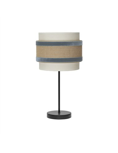 Sobremesa Peq. Cornalina 1x14 Beis/azul  47x18x18cm