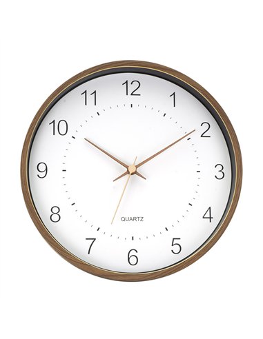 Reloj De Pared Monquey Mad.osc/blan 35d Mov.cont