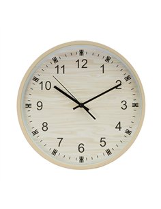 Reloj De Pared Kiwi Madera 35d Mov.continuo