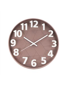 Reloj De Pared Mouse Marron 30d Mov.continuo