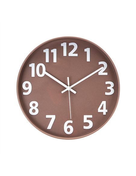 Reloj De Pared Parrot Marron 30d Mov.continuo