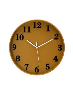 Reloj De Pared Parrot Amarillo 30d Mov.continuo