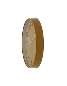 Reloj De Pared Parrot Amarillo 30d Mov.continuo 2