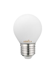 Bombilla Esferica Filam.opal 4w 4000k Abrila E27 360lm 7,2x4,5x4,5 Cm