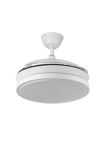 Ventilador Dc Escorpion Mini 59w Blanc 3aspas Desp. 91d 6980lm Remot+temporiz+memoria