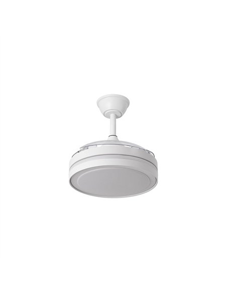 Ventilador Dc Esparta Peque 44w 5182lm Blanco 72d 3asp 3000-4000-6000k Remoto+temporizador+memoria