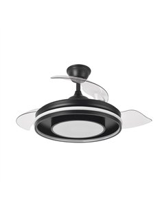 Ventilador Dc Pitufo 57w Nergro 3asp107d 3990lm Rgb +3000-4500-6500k Reg.intensidad+remoto+memo+temporiz 2