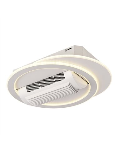 Ventilador Dc Camaleon 59w Blanco 3000-4500-6500k Regulab.Intensidad 5900lm 14,5x47x40 Remoto+memoria+temporizador