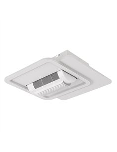 Ventilador Dc Obelisco 59w Blanco 3000-4500-6500k Reg.intensidad 5900lm 14,5x48x48 Remoto+memoria+temporizador