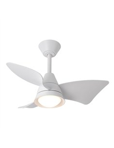 Ventilador Dc Jaguar 30w 3000lm Blanco 96d 3aspas 6vel 3000-4500-6500k Remoto+reg.intensidad+memoria+temporizador 2
