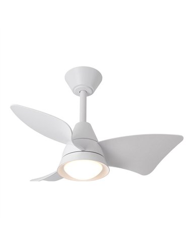Ventilador Dc Jaguar 30w 3000lm Blanco 96d 3aspas 6vel 3000-4500-6500k Remoto+reg.intensidad+memoria+temporizador