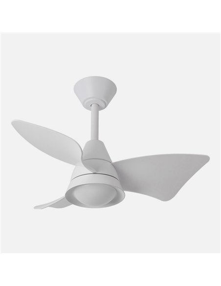 Ventilador Dc Jaguar 30w 3000lm Blanco 96d 3aspas 6vel 3000-4500-6500k Remoto+reg.intensidad+memoria+temporizador