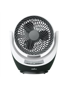 Ventilador Sobremesa Navia Negro/blanco 40w 4velocidades Orientable Rotatorio,remoto,temporizador Y Display 2