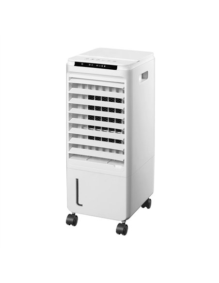 Climatizador Evaporativo Nieve Blanco 80w 3velocidades Remoto Y Temporiz..humidificador Y Acum.frio 56x23,5x26cm