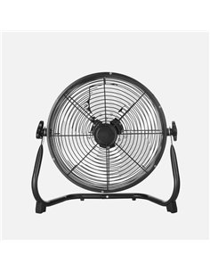 Ventilador Industrial Midas 60w Negro/cromo 41,5d  3 Velocidades,orientable 45x47x19 Cm 2