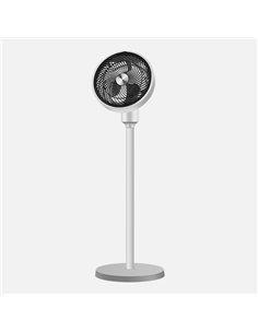 Ventilador De Pie Vencejo Blanco/negro 45w 3velocidades 32/105x34,5x 34,5cm C/remoto Y Temporizador 2