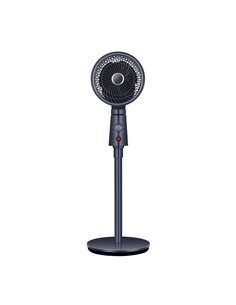 Ventilador De Pie Montecristo Granito 40w 3velocidades 3aspas Fijo Y Rotatatorio102x30,5x30,5cm 2