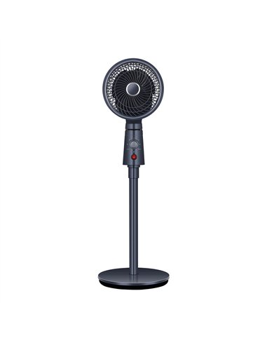Ventilador De Pie Montecristo Granito 40w 3velocidades 3aspas Fijo Y Rotatatorio102x30,5x30,5cm 