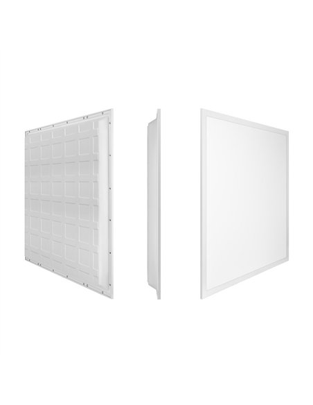 Panel Led 48w 6500k Nutria Blanco 5280lm Ugr19 3x59,5x59,5cm Corte 59x59cm Ip20