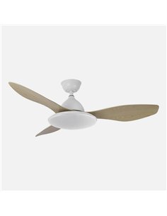 Ventilad Dc Blan/hay Yael 72w 3000-4000-6000k 122d 7200lm 3asp. Remoto+temporizador+memoria 2