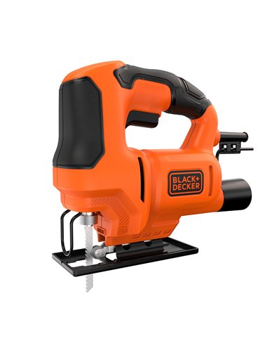 Jigsaw for “T” type blades (400W 3000RPM) with non-slip grip and bevel cutting option (includes 1 cutting blade)