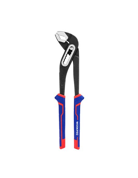 Alicate bico de papagaio de 30 cm (12”) com mandíbula em V em aço cromo vanádio e cabos ergonômicos