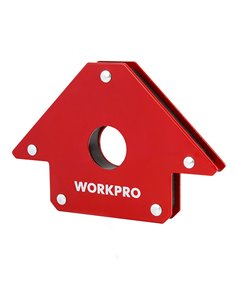 Escuadra magnética de soldadura 10cm (45º 90º 135º y 180º) color rojo